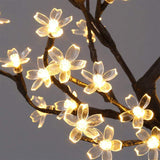LED Cherry Blossom Lamp 36 Bulbs Christmas Vase Coffee Floral Lamp Tree Branch Lights Decorative Light Wedding Home Bar Decor - Nioor