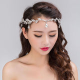 New Golden Crown Headband Wedding Headdress - Nioor