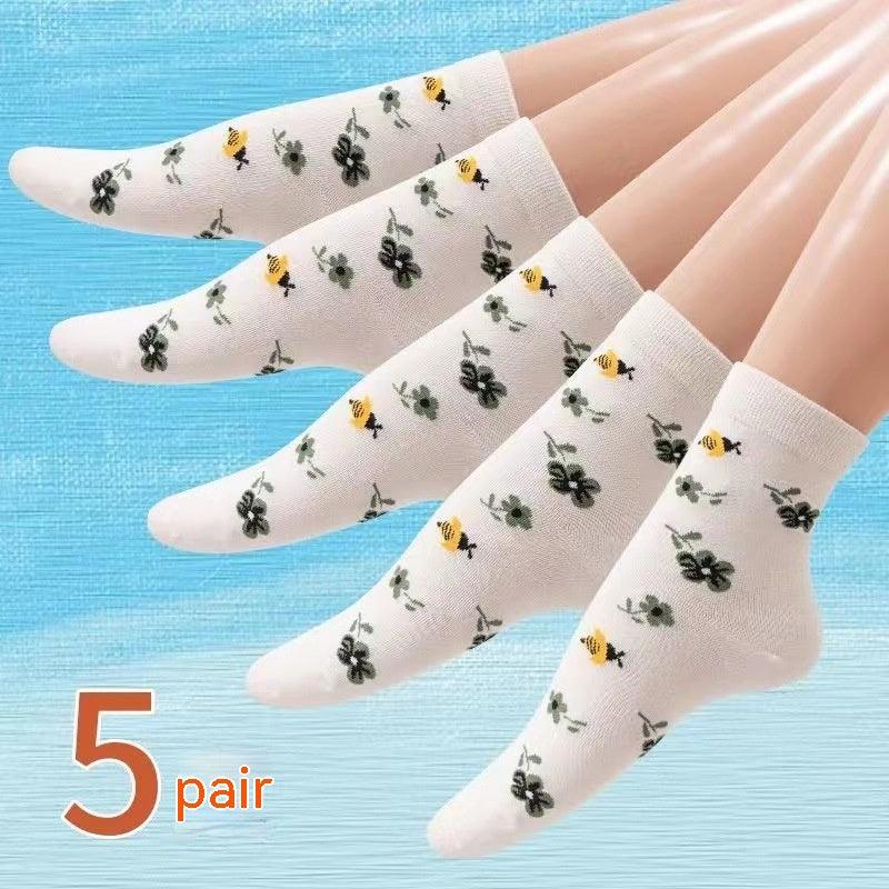 Men's And Women's Fashion Middle Warm Wear-resistant Sweat-absorbent Breathable Cotton Socks - Nioor