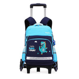 Korean Detachable Trolley Bag For Elementary School Students - Nioor