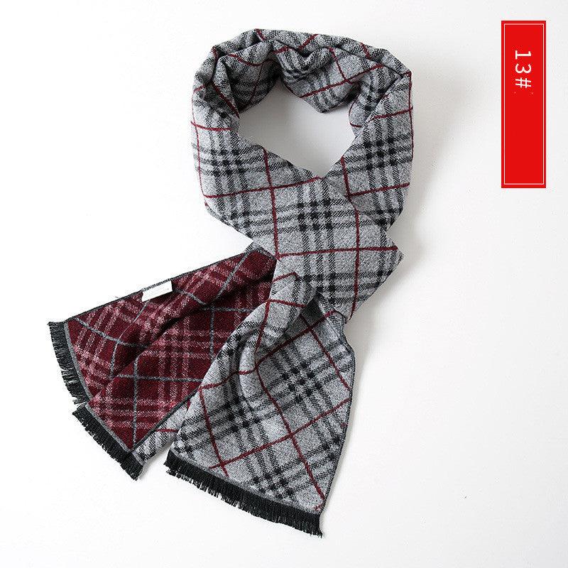 Men's Extended Cashmere All-match Warm Scarf - Nioor