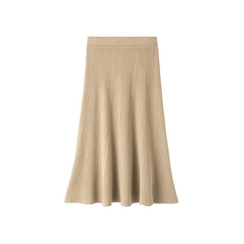 Women's Autumn And Winter Mid-length Half-length New Pleated Skirt - Nioor