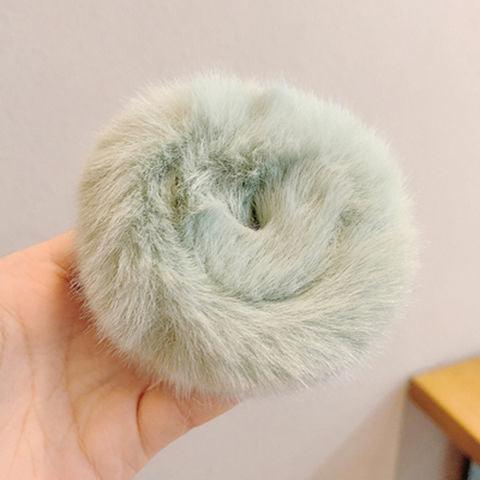 Autumn And Winter Girl Versatile Imitation Rabbit Fur Plush Head Rope Headdress - Nioor