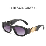 Metal Hinged Small Frame Sunglasses Retro Polygon Sunglasses Women Glasses