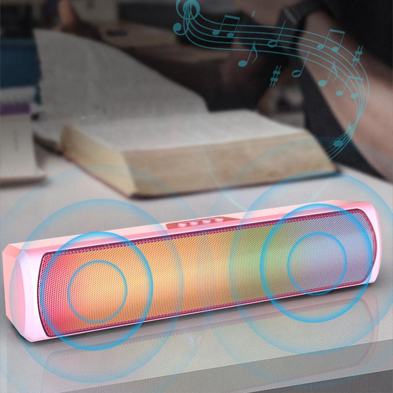 RGB Colorful LED Light Bluetooth Speaker - Nioor