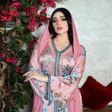 New Hot Diamond Muslim Print Dress