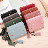 Women's Leather Card Bag Korean Version