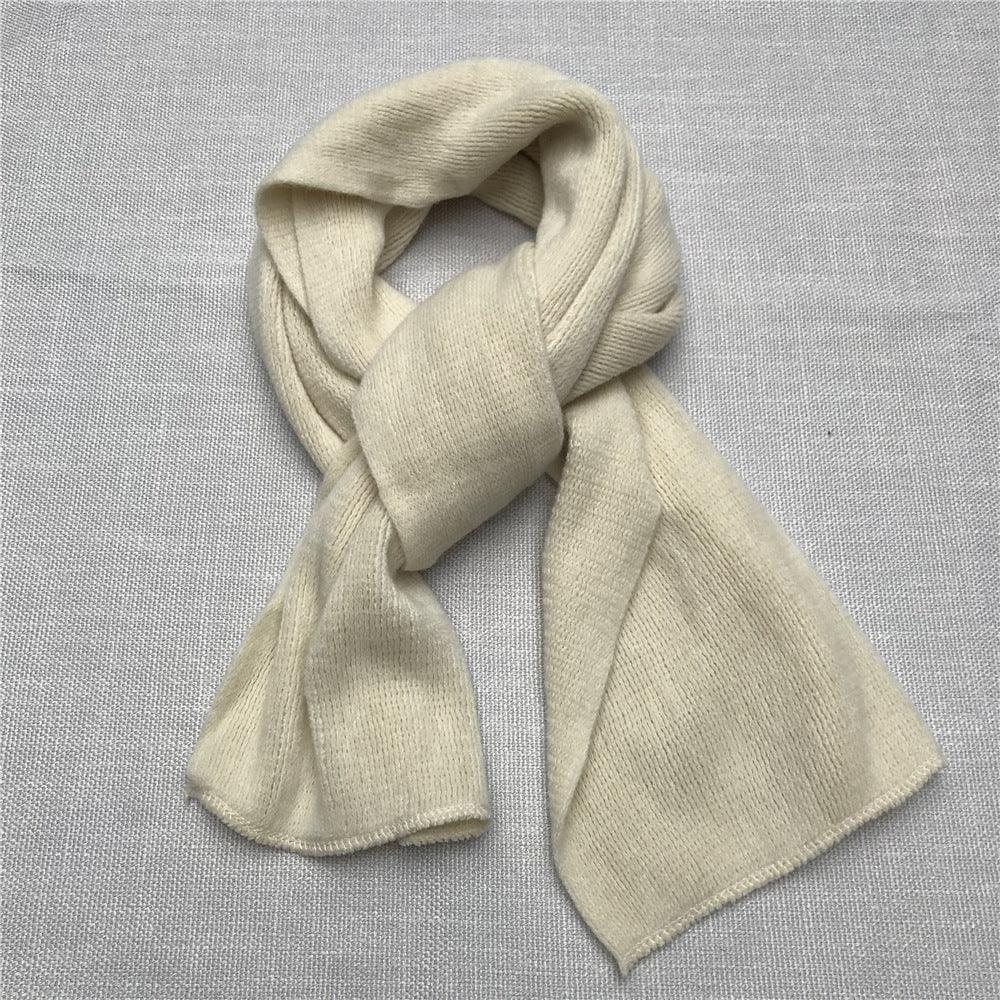 Winter Men's Solid Color Scarf Women's Shawl - Nioor