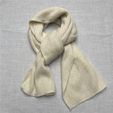 Winter Men's Solid Color Scarf Women's Shawl - Nioor