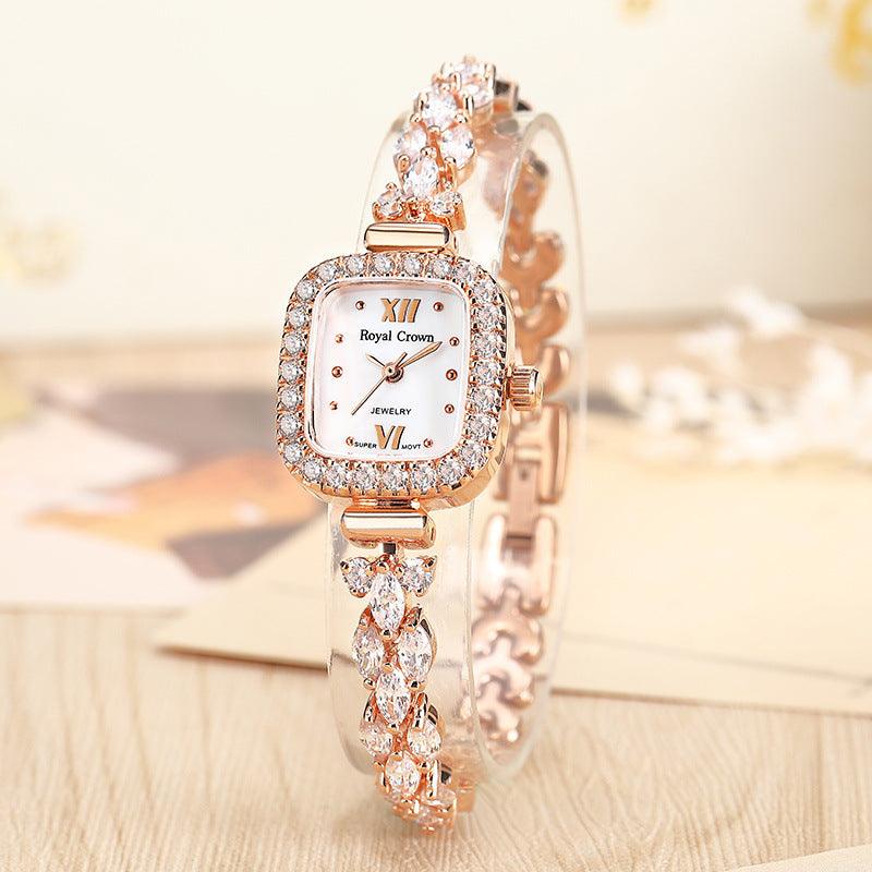 Watch Bracelet Quartz Full Star Diamond Women's Watch - Nioor