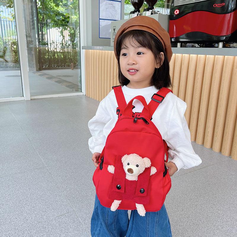 Cartoon Cute Little Bear Kindergarten School Bag - Nioor