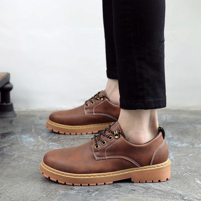 All-match Casual Boots Low-cut Tooling Trendy Shoes For Men - Nioor