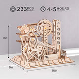 3D DIY Wooden Puzzle Roller Coaster Children's Toys - Nioor