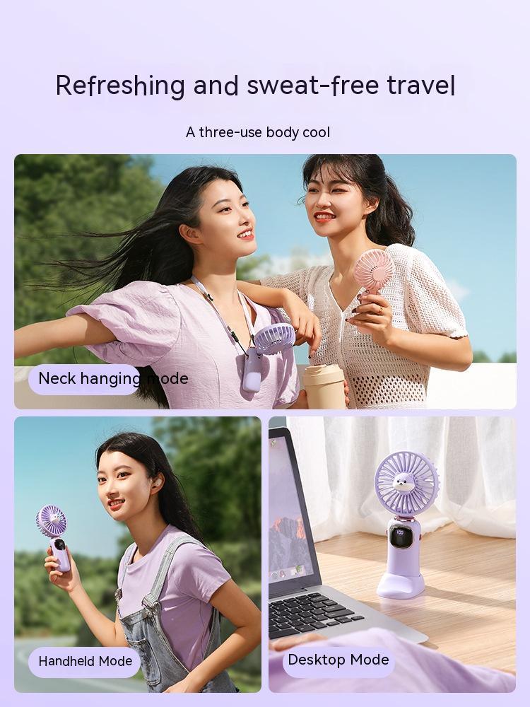 Portable Mute Portable Small Handheld Fan - Nioor