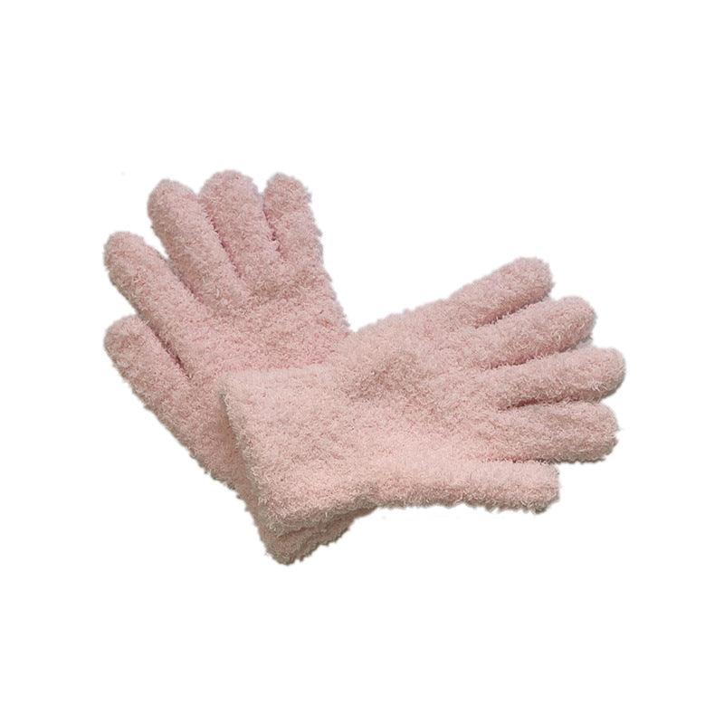 Cute Plush Gloves Women's Winter Thickening - Nioor