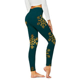 Christmas Pattern Yoga Pants Digital Printed - Nioor