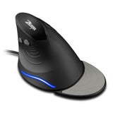 Vertical Mouse Snail Type Ergonomic Notebook Desktop Wired Mouse - Nioor