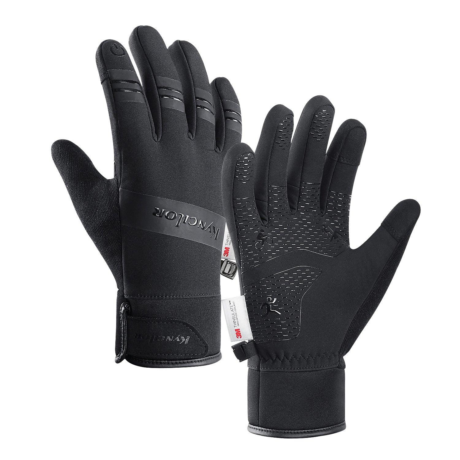 Anti Splash Thickened Ski Touch Screen Gloves - Nioor