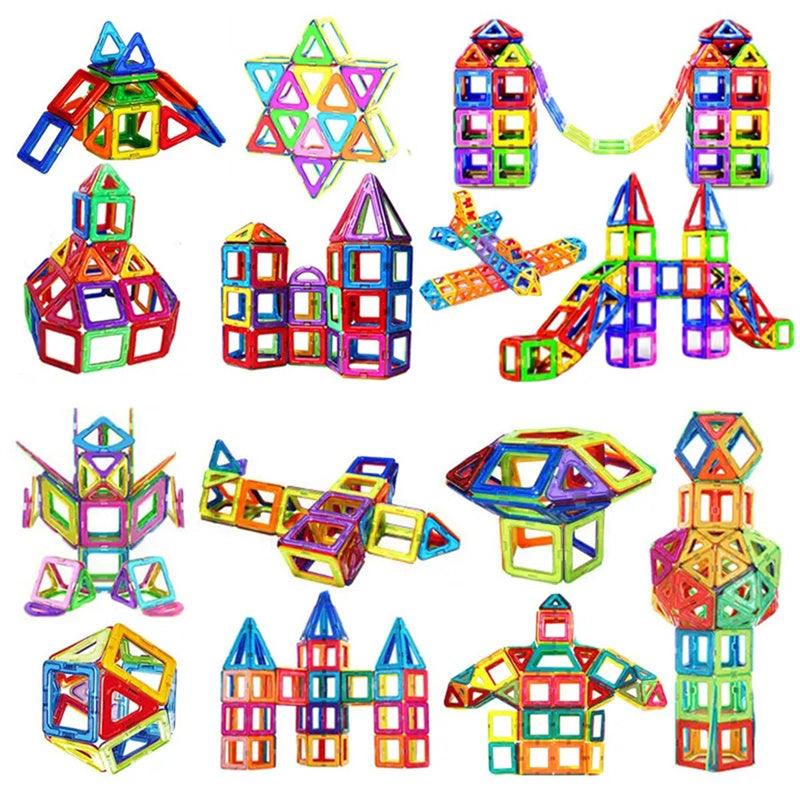 Magnetic Building Blocks DIY Magnets Toys For Kids Designer Construction Set Gifts For Children Toys - Nioor