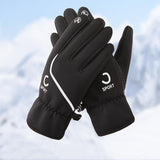 Men's Fashion Warm Waterproof Cycling Gloves - Nioor