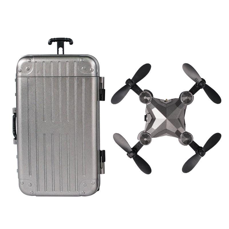 New Luggage Box Storage Box Folding Mini UAV Aerial Photography Remote Control Four Axis Children's Toys Drone - Nioor