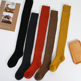 Ins Over-the-knee Socks Women's Autumn And Winter Long Socks Thickened Warm Terry Socks Beautiful Leg Shaping High Socks - Nioor