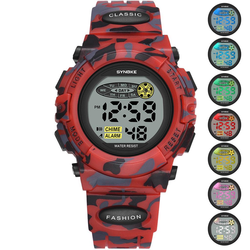 Colorful Luminous Children's Student Electronic Watch - Nioor