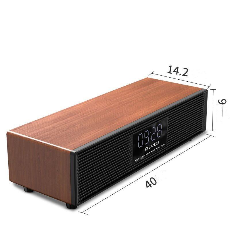 Bluetooth Speaker Wireless Computer Desktop Alarm Clock - Nioor