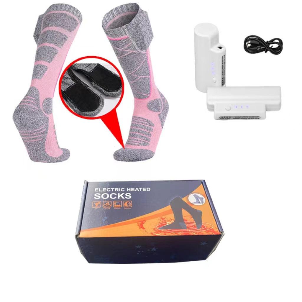 Heating Charging Heating Men's And Women's Electric Warm Socks Feet - Nioor