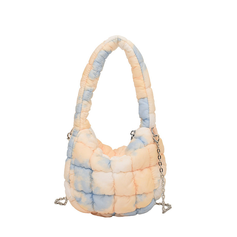 Cloud Bag Bubble Pleated Nylon Puff Handbag