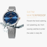 Fashion Electronic Watch Mesh Waterproof Quartz - Nioor