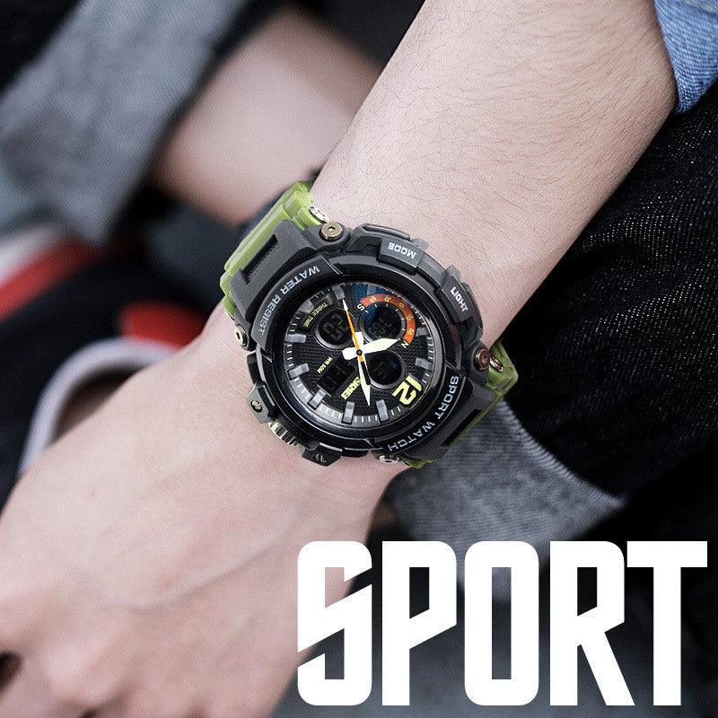 Men's Outdoor Sports Waterproof Electronic Sports Watch - Nioor