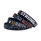 Inspirational Quotes Wrist Strap For Men And Women