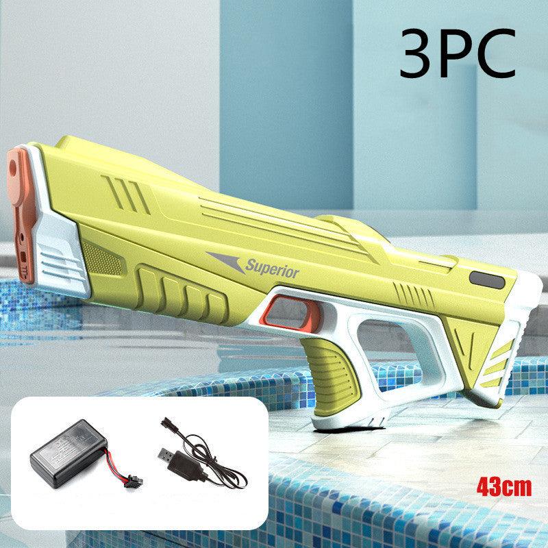 Summer Full Automatic Electric Water Gun Toy Induction Water Absorbing High-Tech Burst Water Gun Beach Outdoor Water Fight Toys - Nioor