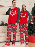 Deer Head Printed Christmas Parent-child Suit - Nioor