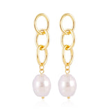 Ladies New Exquisite Pearl Earrings - Nioor