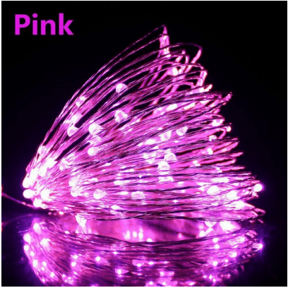 1-10M Led String Light Copper Wire Holiday Lighting Fairy Light Garland Battery Operation For Christmas Tree Wedding Party Decor - Nioor