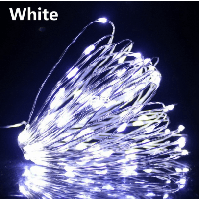 1-10M Led String Light Copper Wire Holiday Lighting Fairy Light Garland Battery Operation For Christmas Tree Wedding Party Decor - Nioor