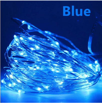 1-10M Led String Light Copper Wire Holiday Lighting Fairy Light Garland Battery Operation For Christmas Tree Wedding Party Decor - Nioor