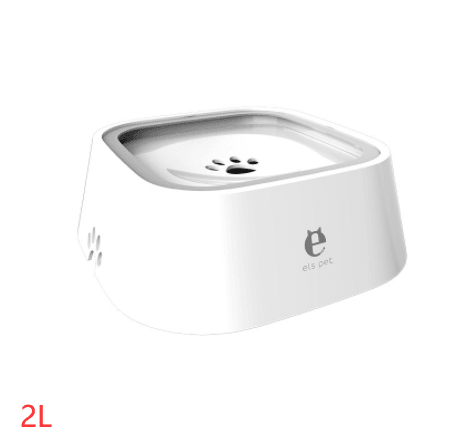 1.5L Cat Dog Water Bowl Carried Floating Bowl Anti-Overflow Slow Water Feeder Dispenser Pet Fountain ABS&PP Dog Supplies - Nioor