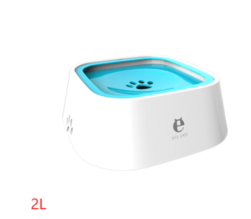 1.5L Cat Dog Water Bowl Carried Floating Bowl Anti-Overflow Slow Water Feeder Dispenser Pet Fountain ABS&PP Dog Supplies - Nioor