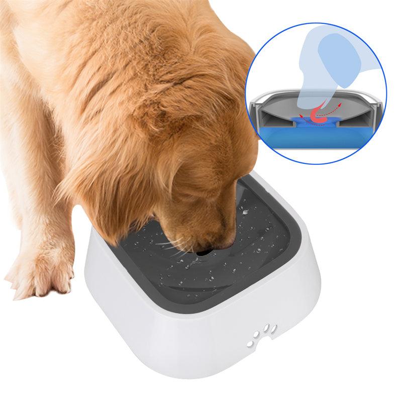 1.5L Cat Dog Water Bowl Carried Floating Bowl Anti-Overflow Slow Water Feeder Dispenser Pet Fountain ABS&PP Dog Supplies - Nioor