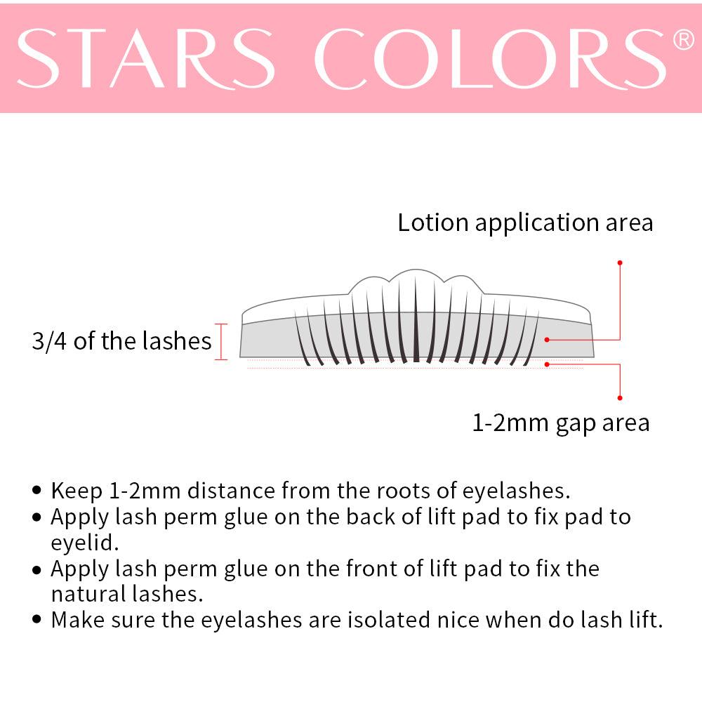 10 Pairs Sachet Lifting Lotion Lashes Lift Set Perm 8-12 Minutes Convenience Use Make Up Tools - Nioor