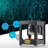 1000mW cnc crouter cnc laser cutter mini cnc engraving machine DIY Print laser engraver High Speed with Protective Glasses - Nioor