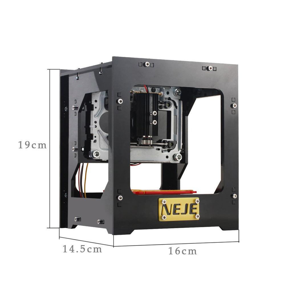 1000mW cnc crouter cnc laser cutter mini cnc engraving machine DIY Print laser engraver High Speed with Protective Glasses - Nioor