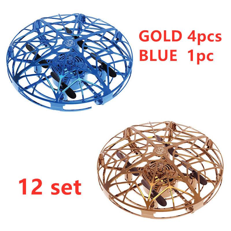 Flying Helicopter Mini Drone UFO RC Drone Infraed Induction - Nioor