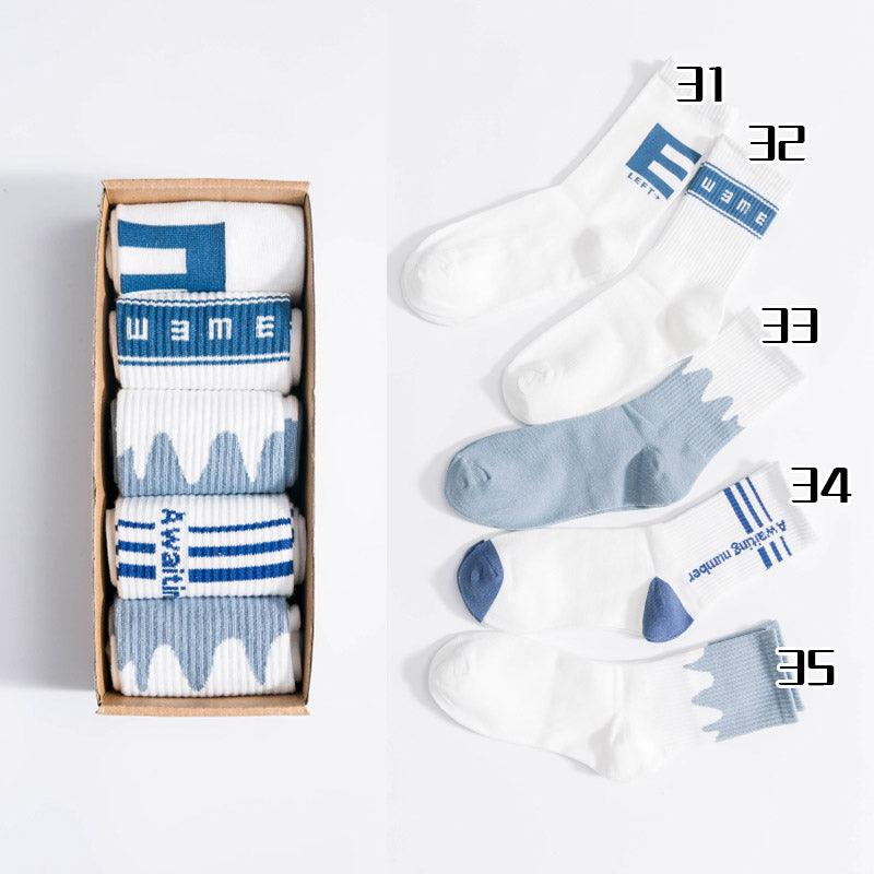 Flow Street Spring And Autumn Long Tube Cotton Socks Tide Brand - Nioor