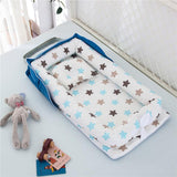 Cotton Portable Baby Crib Newborn Foldable - Nioor