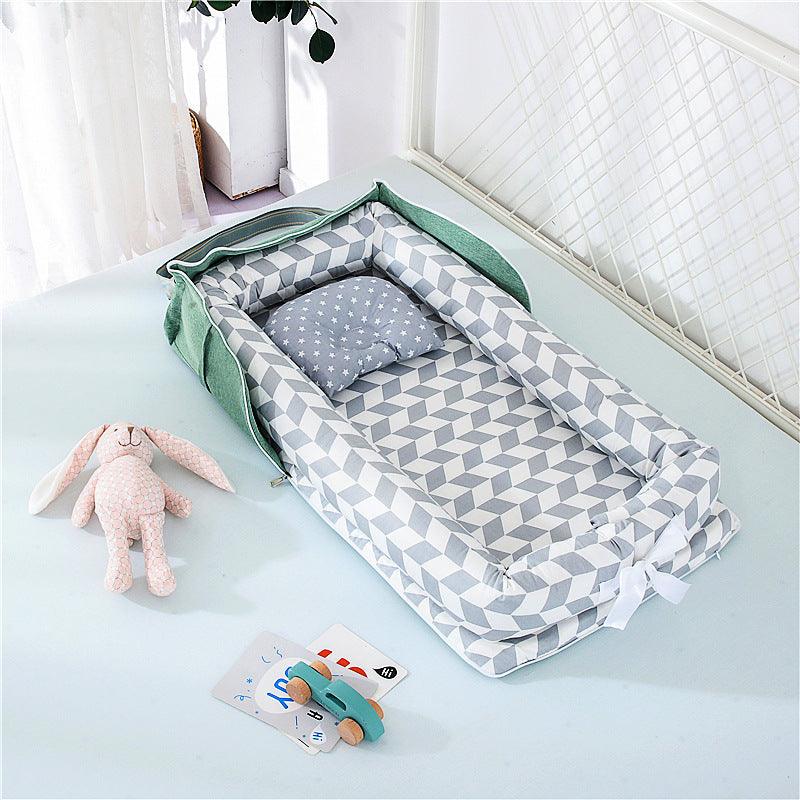 Cotton Portable Foldable Baby Bed - Nioor