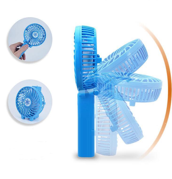 Portable Mini Hand Fan USB Rechargeable Foldable Handheld Fan - Nioor